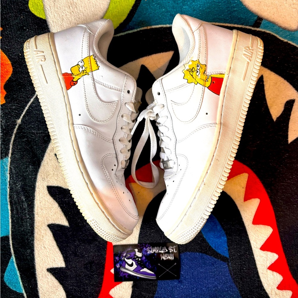 BART&LISA Simpson Nike AF1